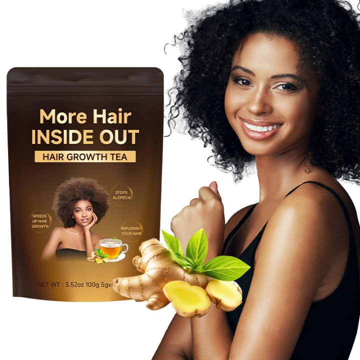Thé Naturel pour la Pousse des Cheveux – Force & Brillance