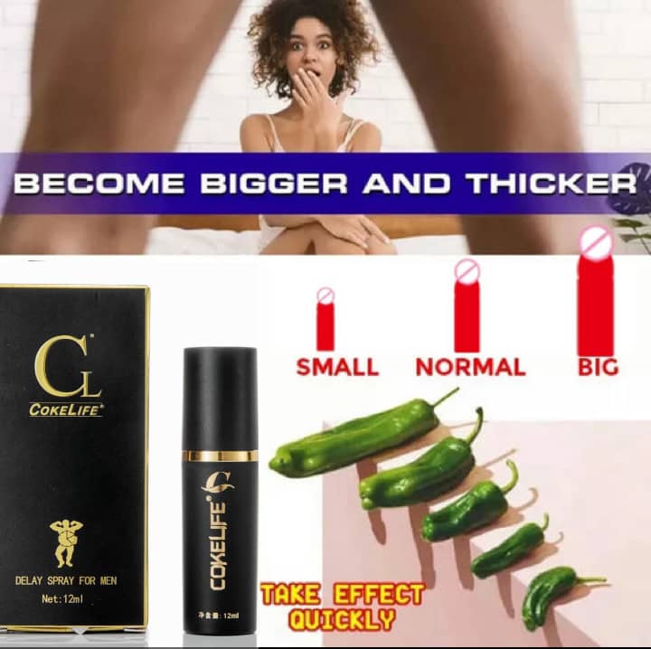 Spray pour agrandir le 3ème pied de l'homme